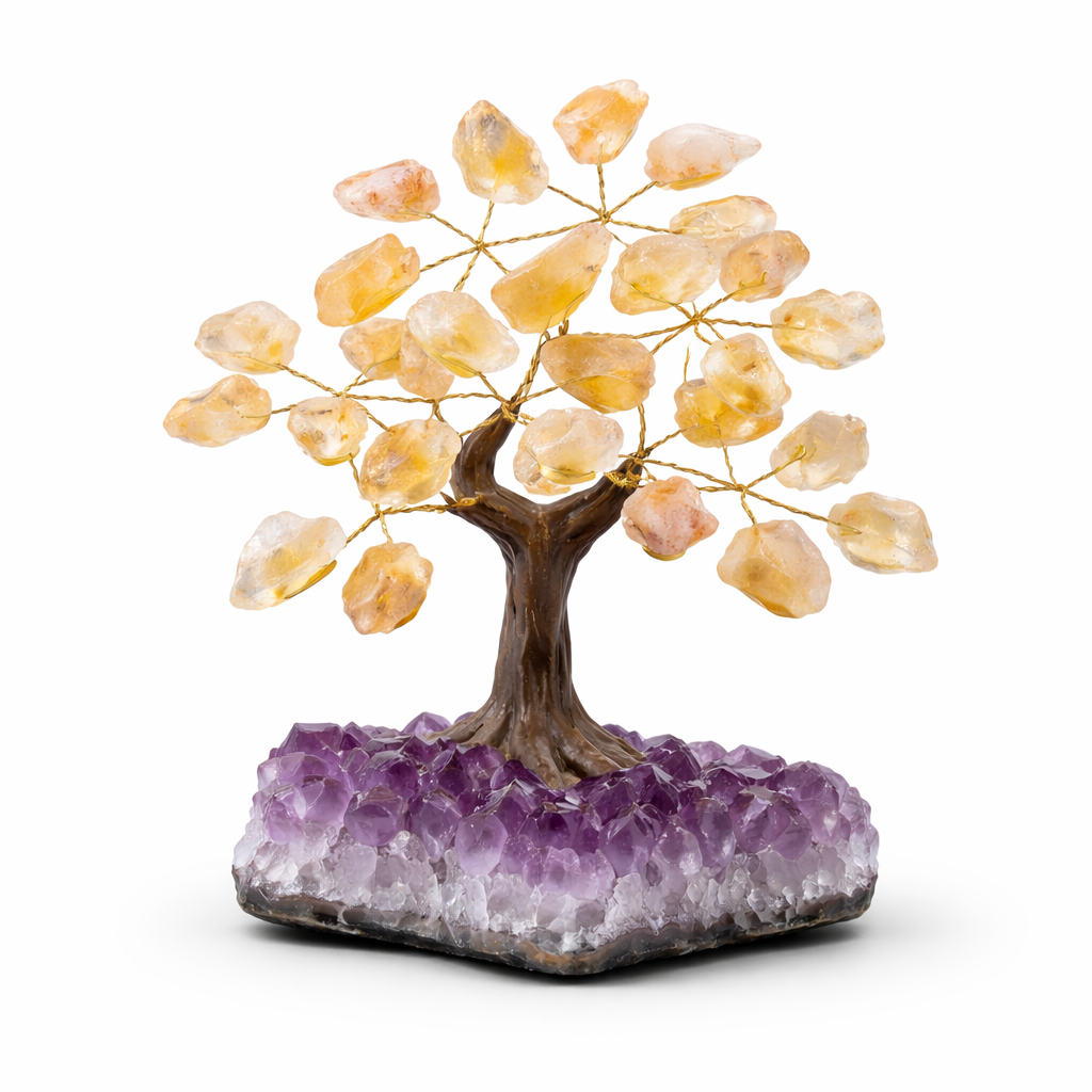 Árvore de Citrino Natural - 15 CM